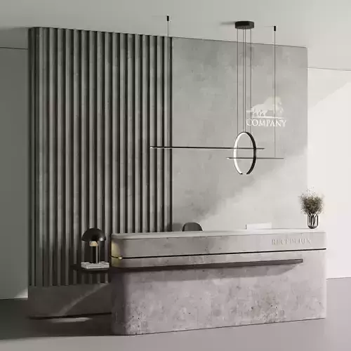 Reception desk office furniture 05