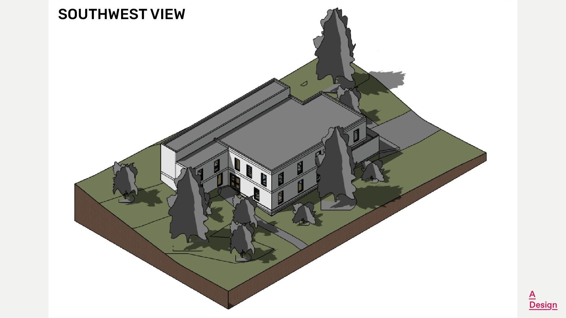 Big house - Revit 3D model_1
