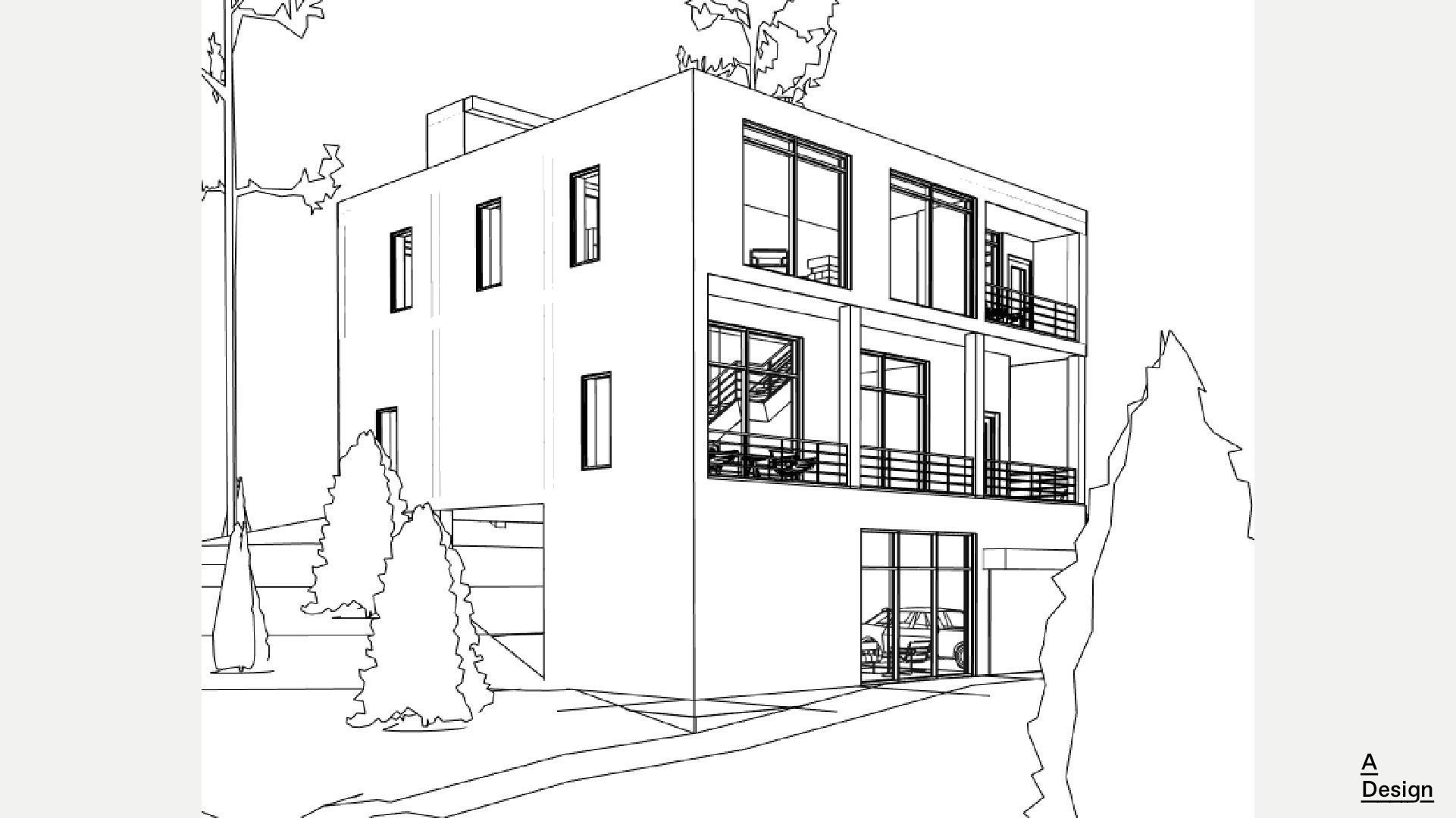 Small house - Revit 3D model_10