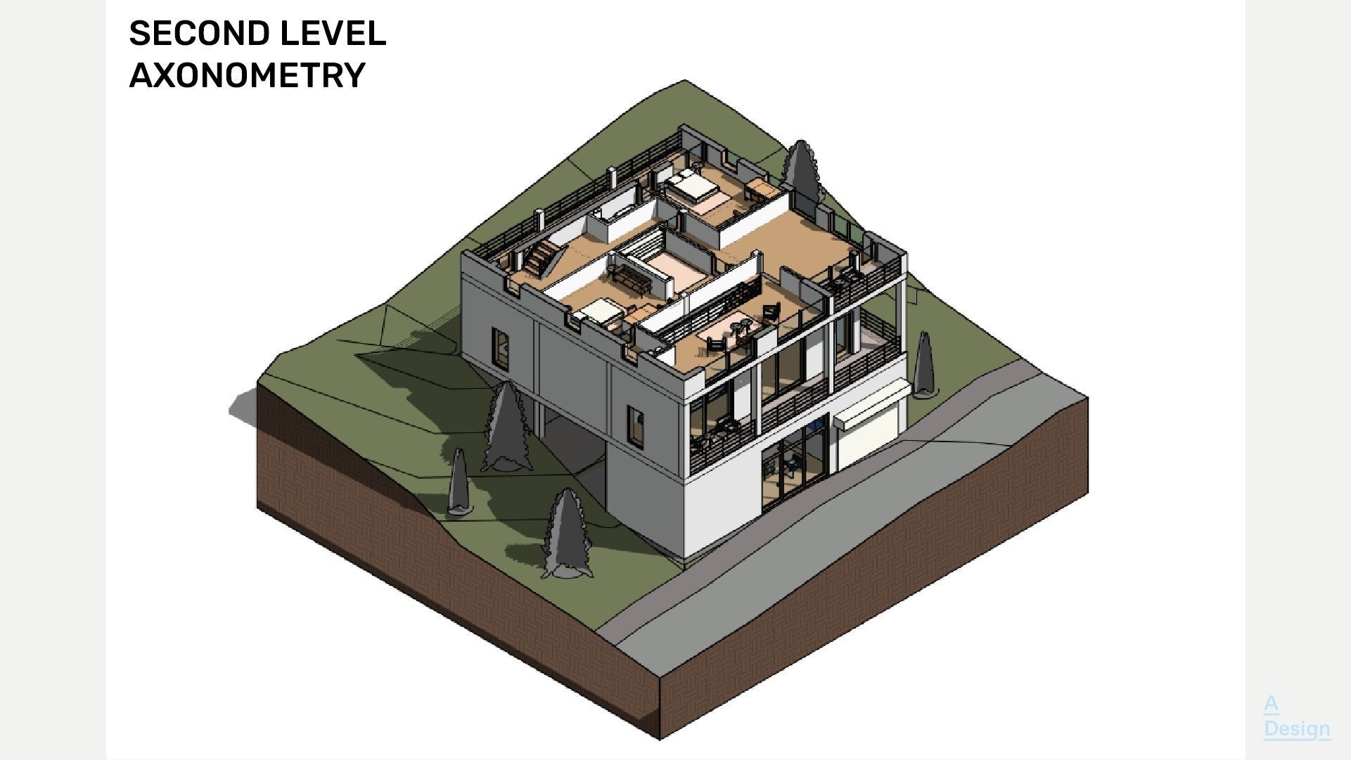 Small house - Revit 3D model_3