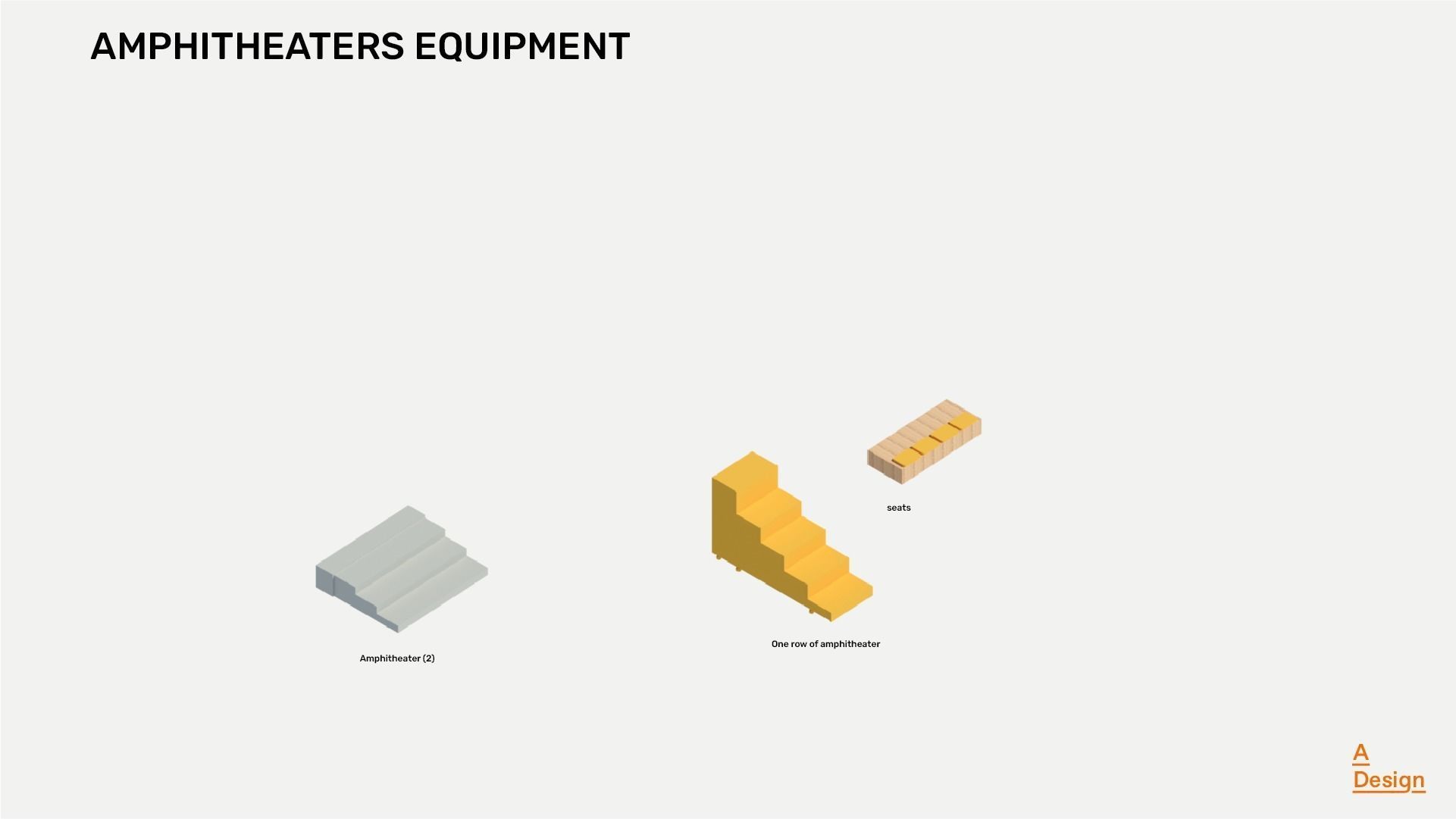 Amphitheater Revit Amphitheaters - Pack of revit families 3D model 3D model | CGTrader