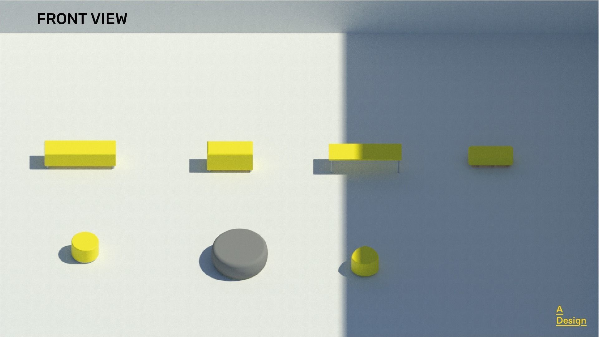 Banquettes - Pack of revit families 3D model_4