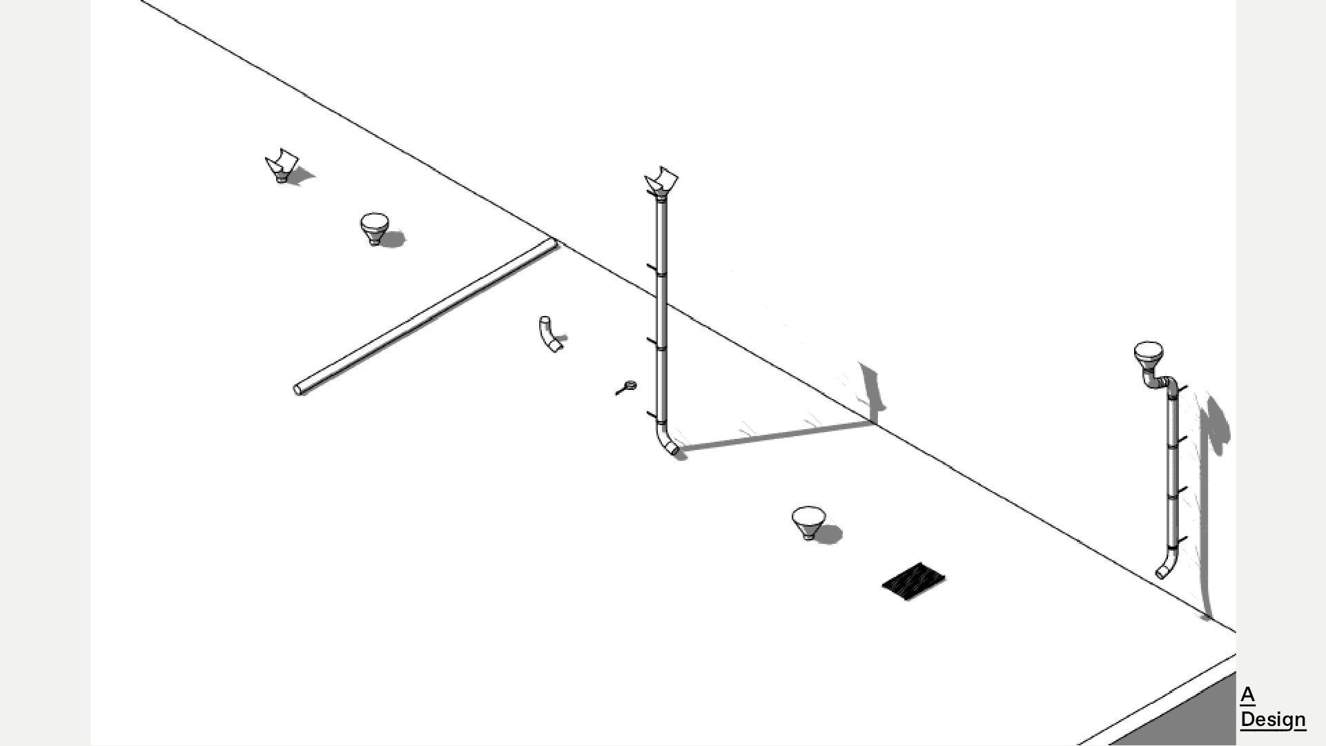 Drain - Pack of revit families 3D model_9