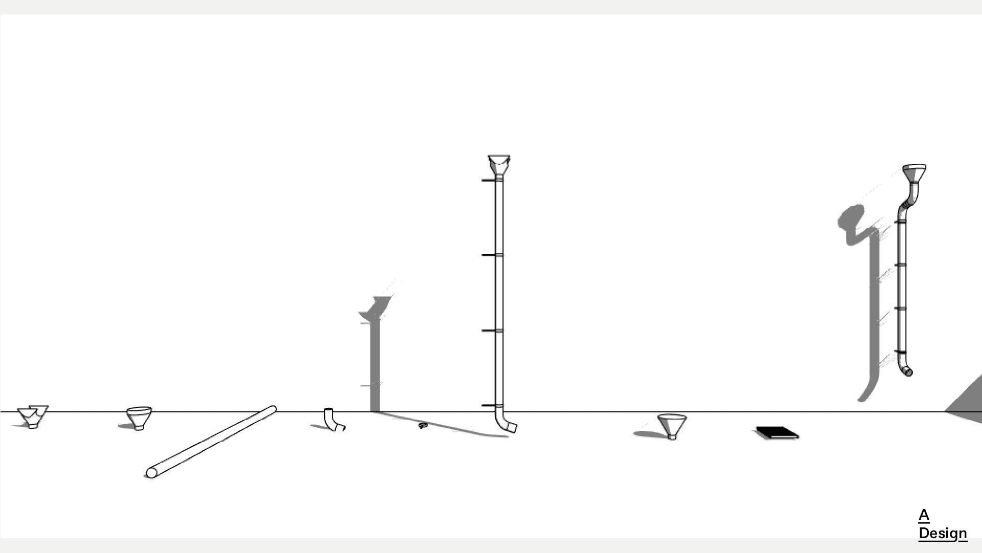 Drain - Pack of revit families 3D model_8