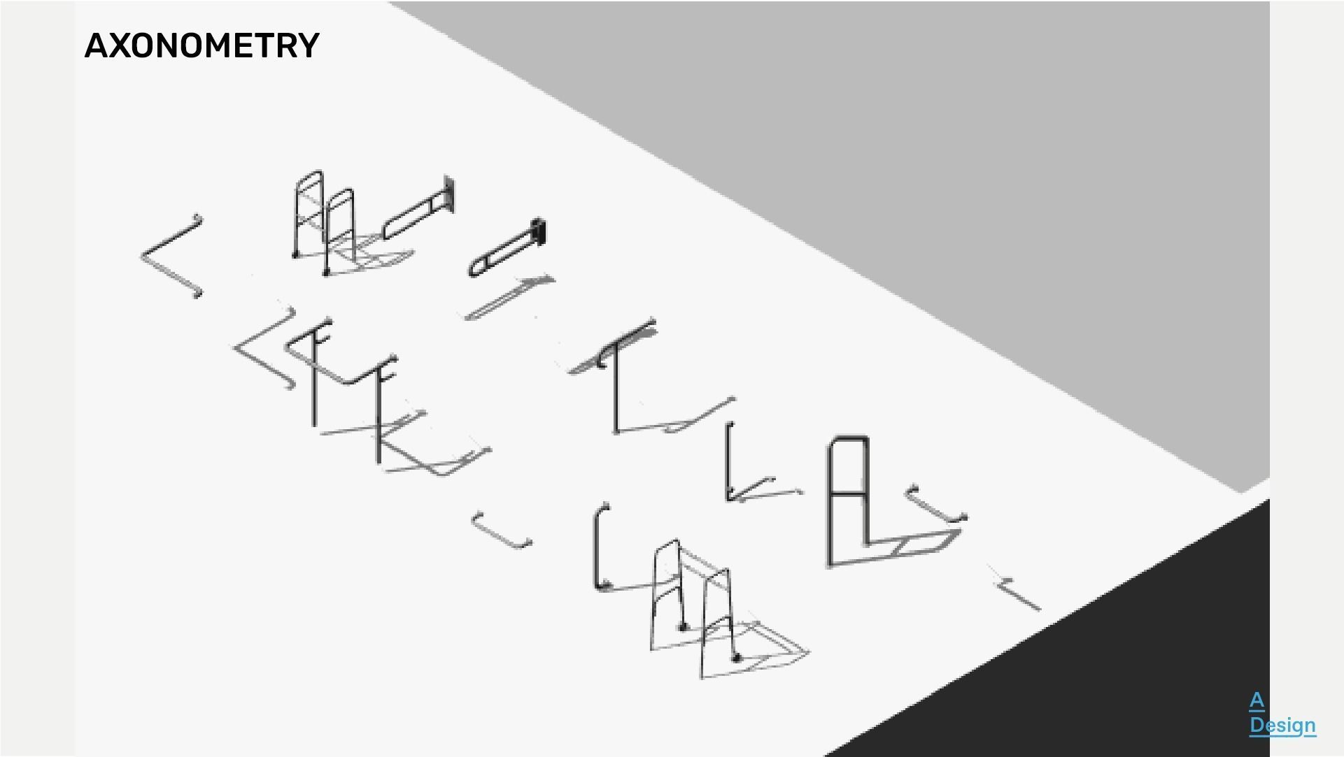 Handrails - Pack of revit families 3D model_5