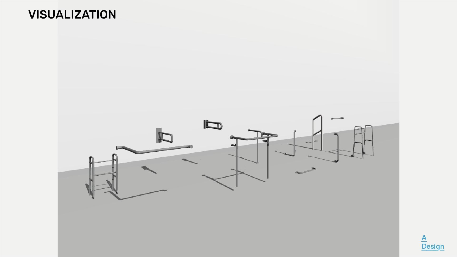 Handrails - Pack of revit families 3D model_6