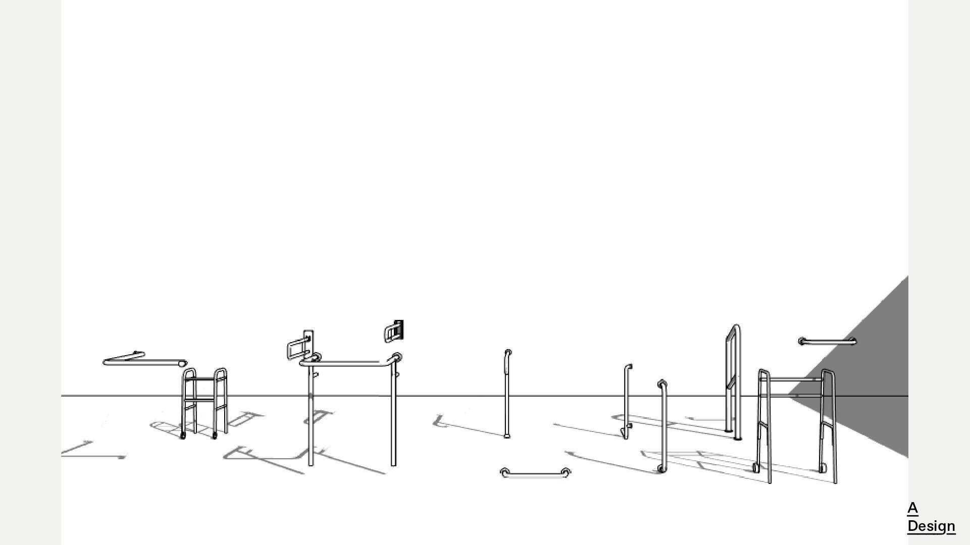 Handrails - Pack of revit families 3D model_8