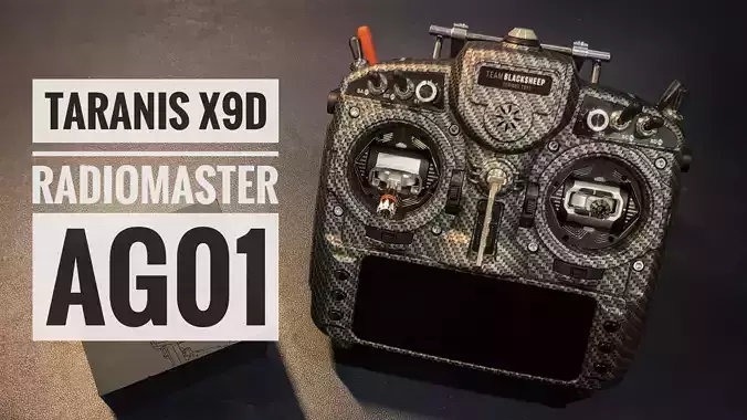 Taranis X9D AGO1 Gimbal Adapters  3D print model