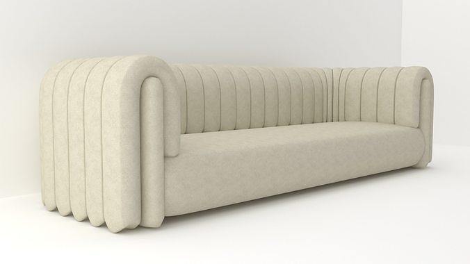 Large Sofa Chair 3D model 3