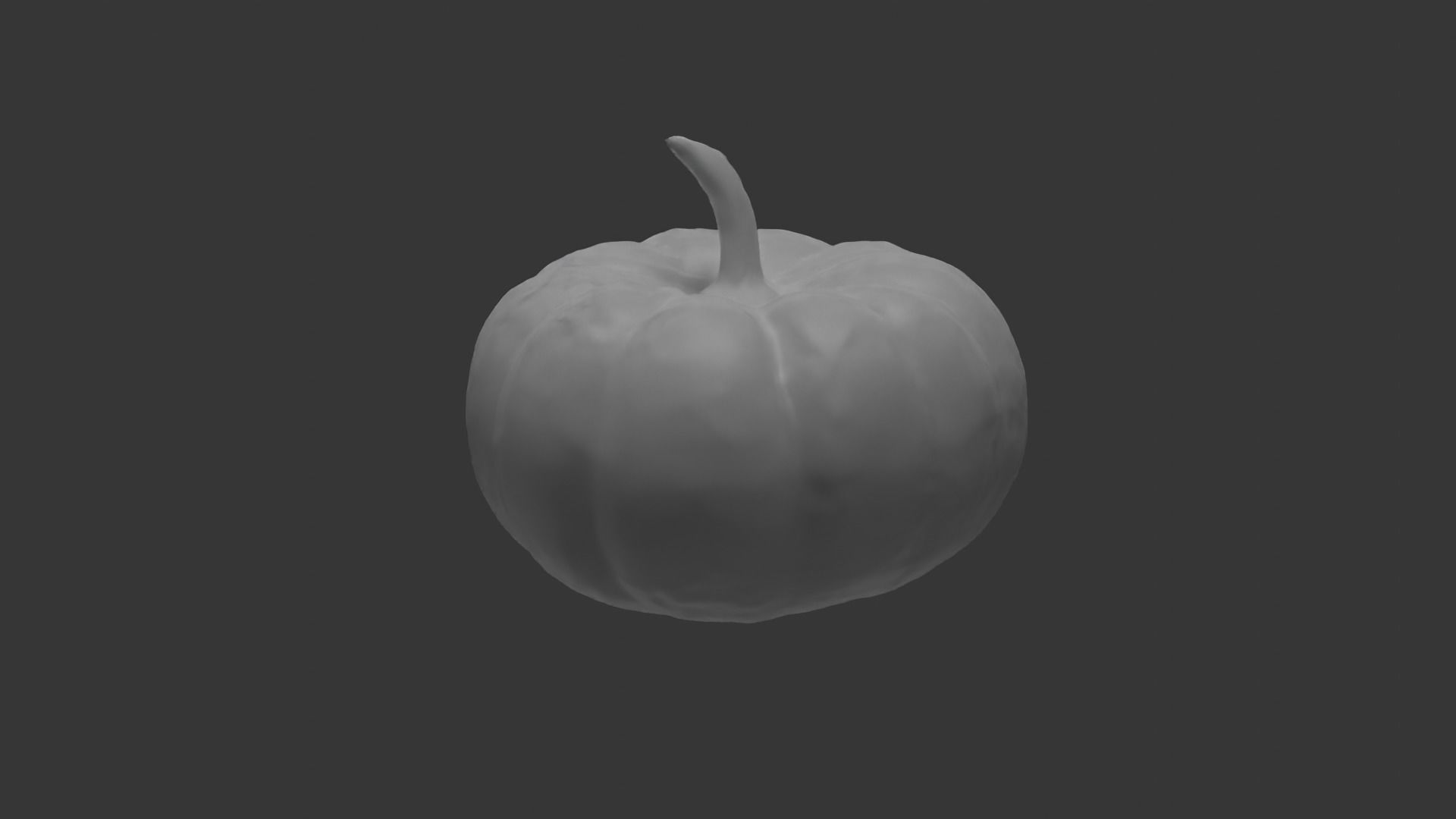Decorative Gourd Pumpkin Squash Orange 3D Scan 3D model_15