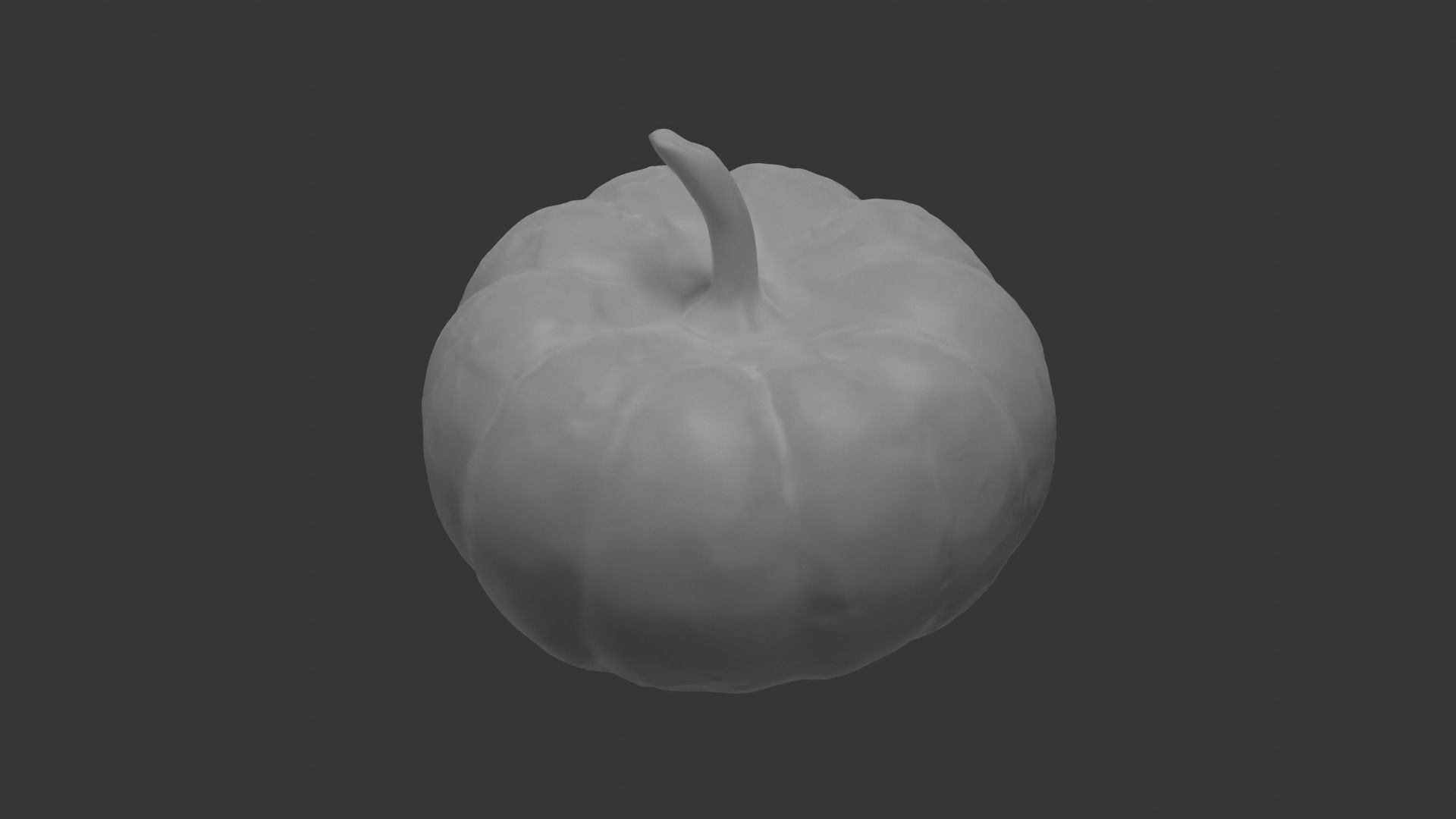 Decorative Gourd Pumpkin Squash Orange 3D Scan 3D model_18