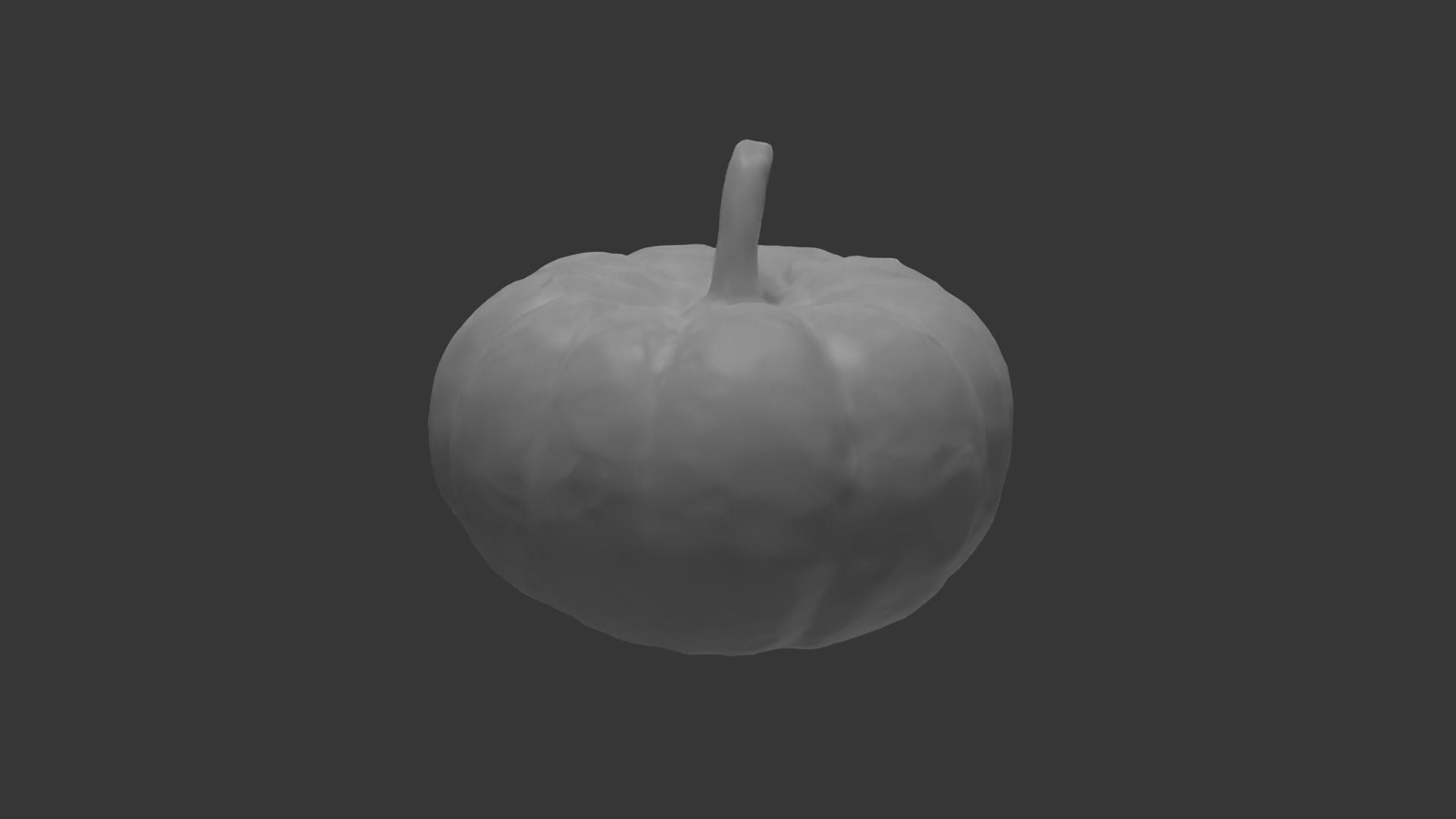 Decorative Gourd Pumpkin Squash Orange 3D Scan 3D model_14