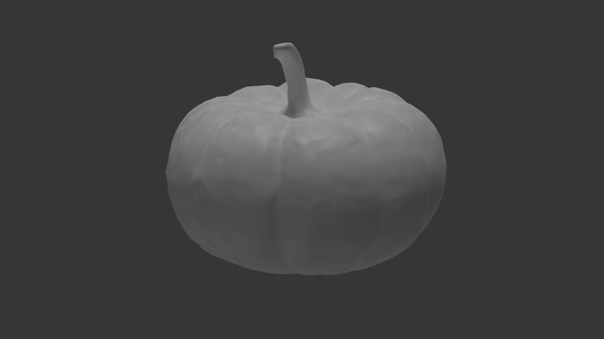 Decorative Gourd Pumpkin Squash Orange 3D Scan 3D model_17