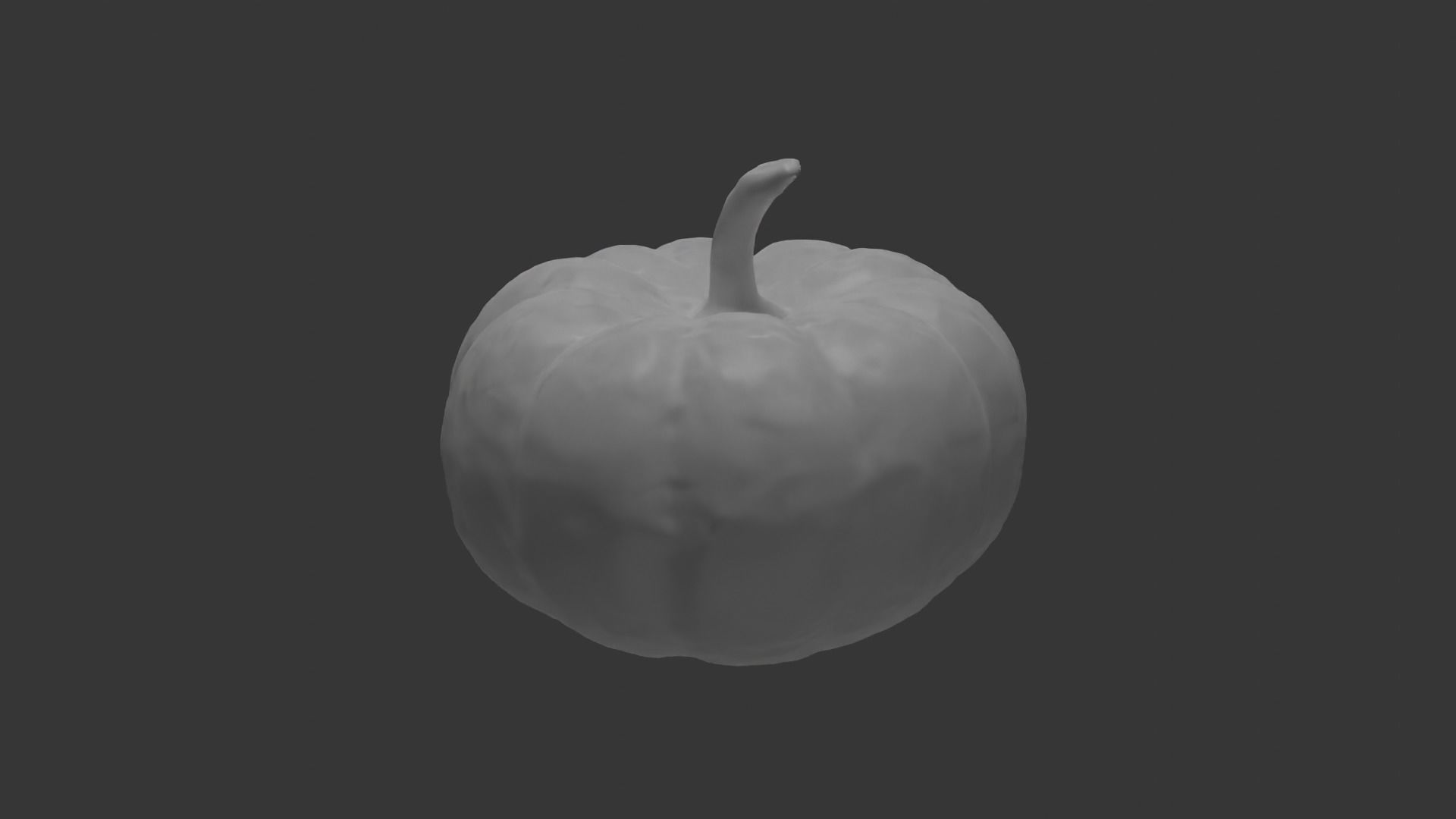 Decorative Gourd Pumpkin Squash Orange 3D Scan 3D model_16