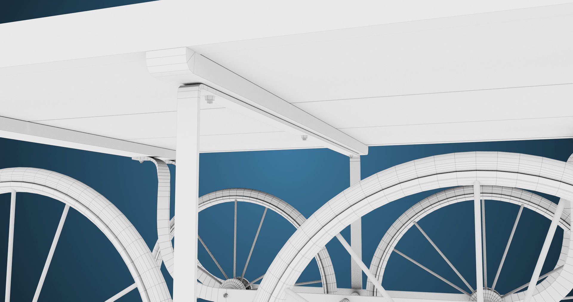 Wooden Cart05 All PBR Unity UE Textures Included Low-poly 3D model_27