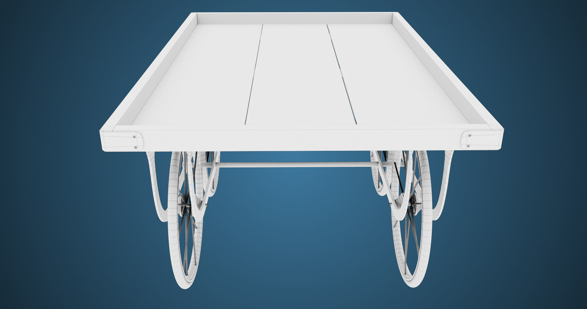 Wooden Cart05 All PBR Unity UE Textures Included Low-poly 3D model_26