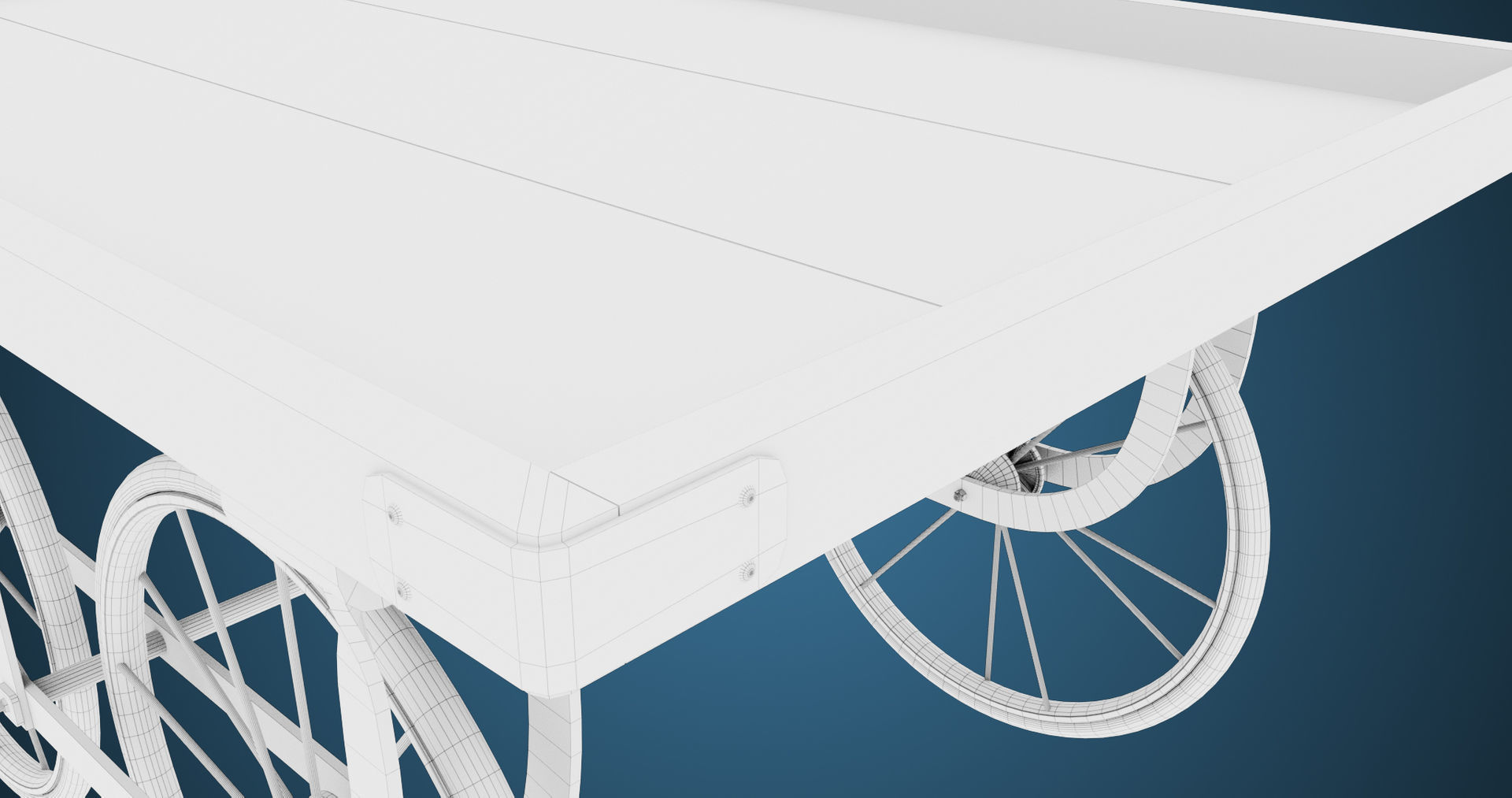 Wooden Cart05 All PBR Unity UE Textures Included Low-poly 3D model_24