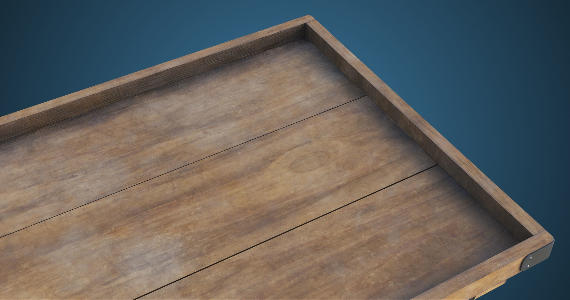 Wooden Cart05 All PBR Unity UE Textures Included Low-poly 3D model_19