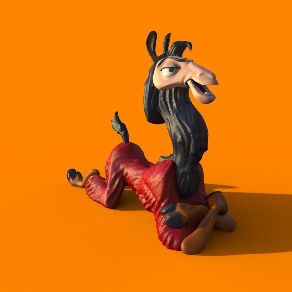 Kuzco from Emperors new groove 3D print model_38