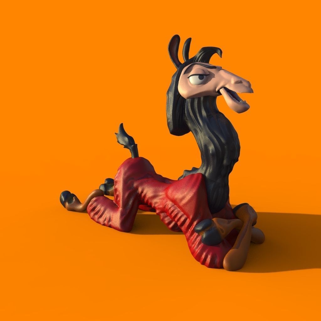 Kuzco from Emperors new groove 3D print model_33