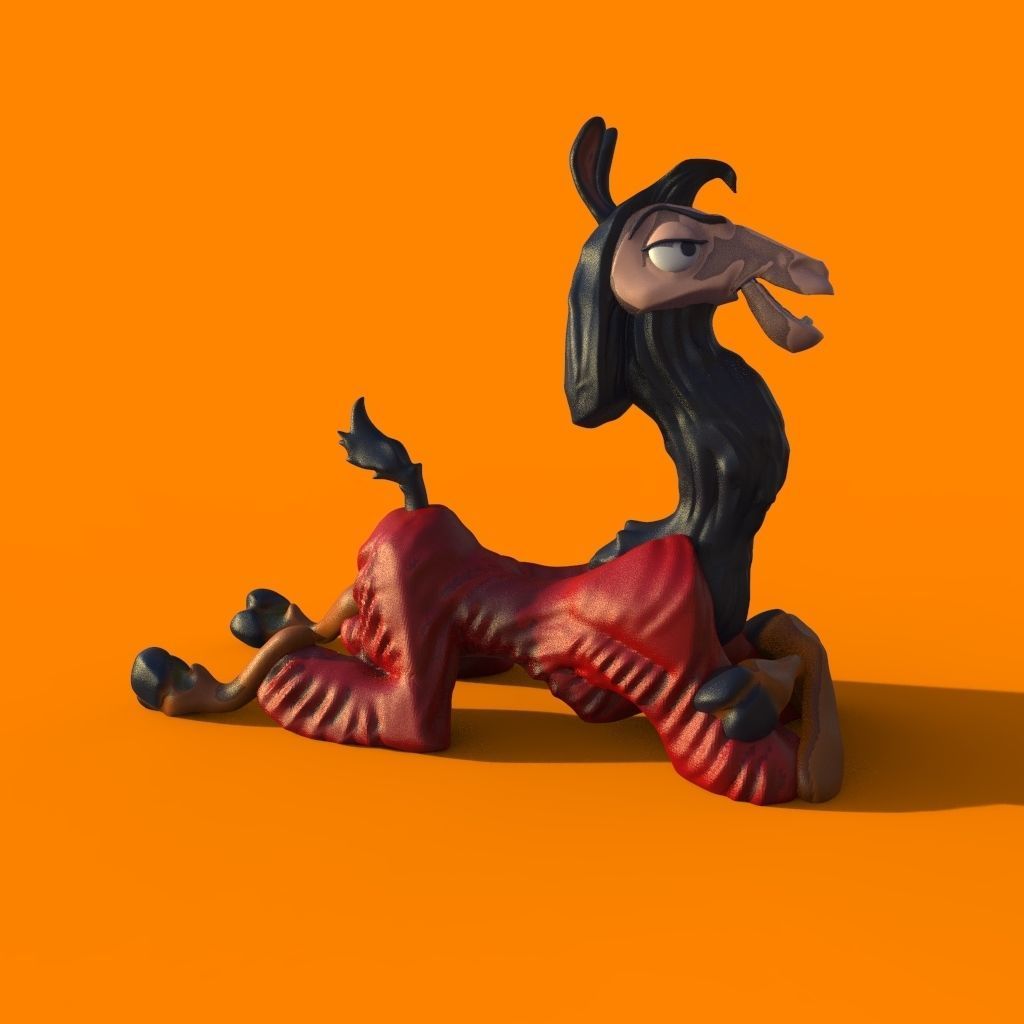 Kuzco from Emperors new groove 3D print model_24
