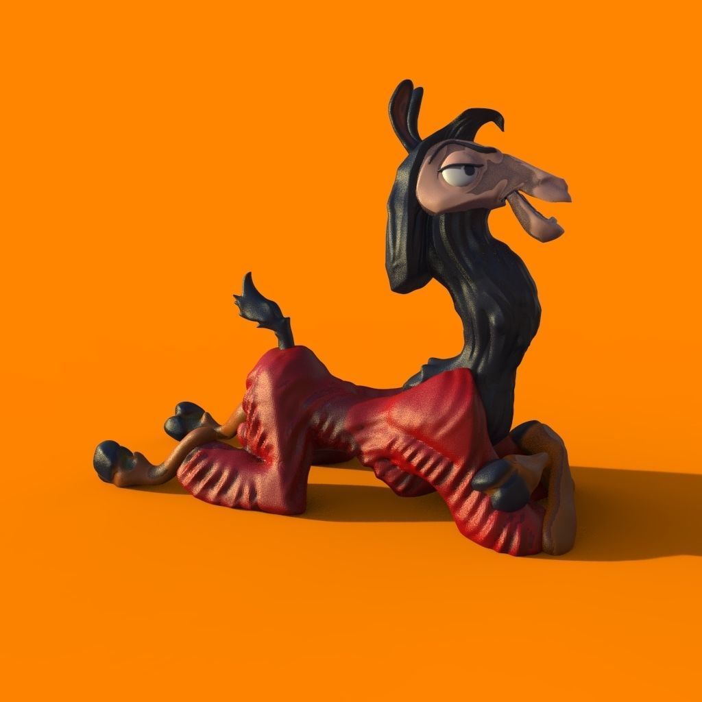 Kuzco from Emperors new groove 3D print model_25