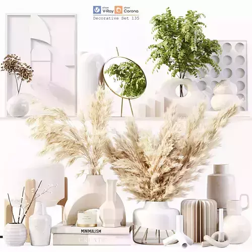 Decorative Set 135 3D model