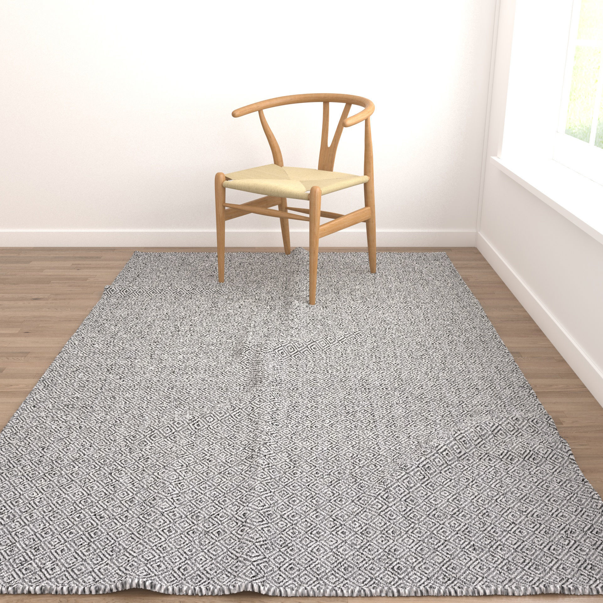 Rugs No 792 Low-poly 3D model_4