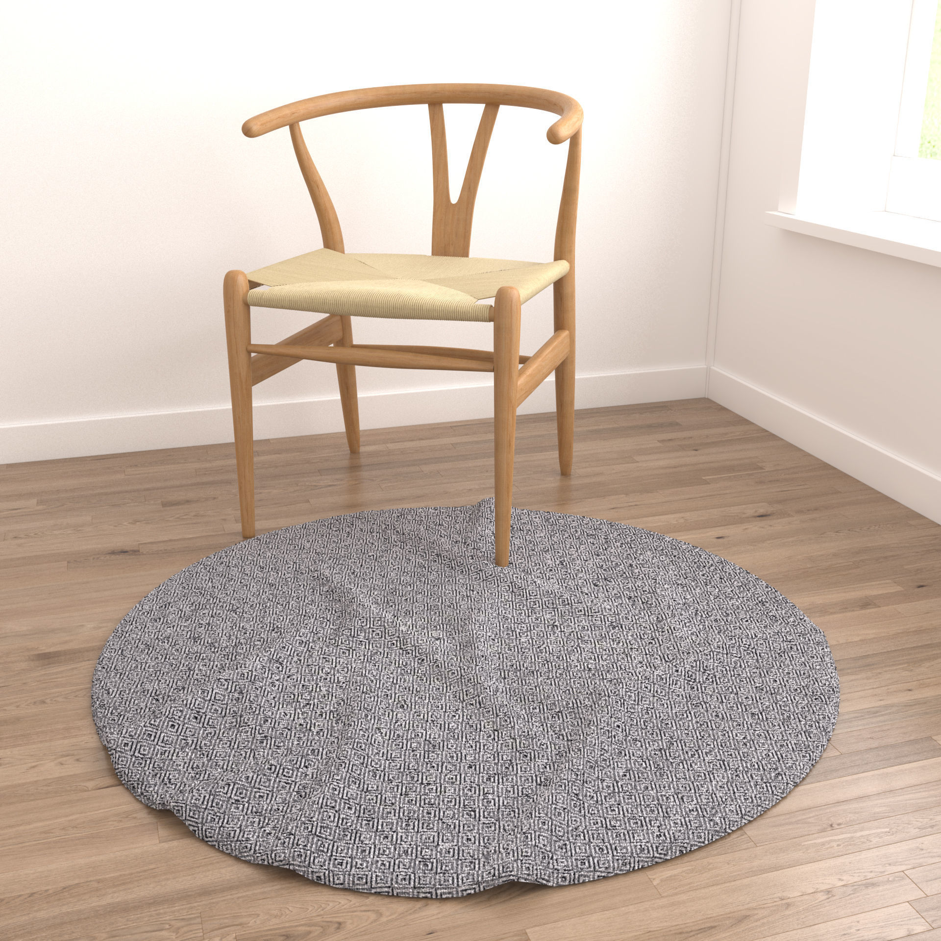 Rugs No 792 Low-poly 3D model_3