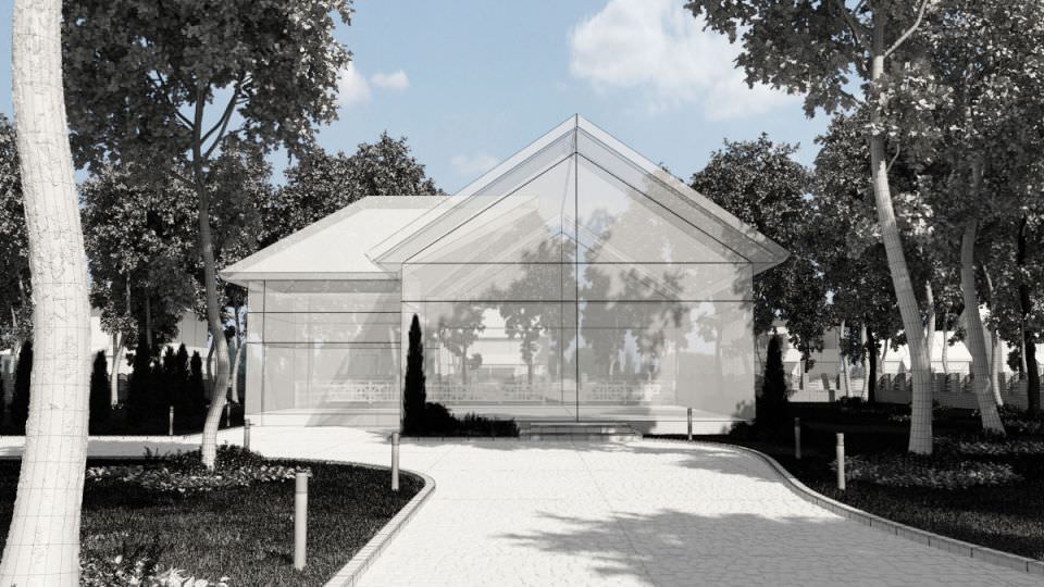 Exterior Primitive Building 3D model_5