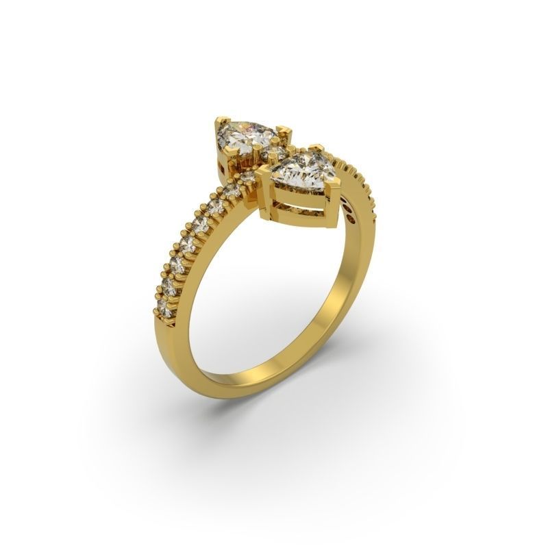 PACK OF 50 3D ENGAGEMENT RINGS 3D print model_31