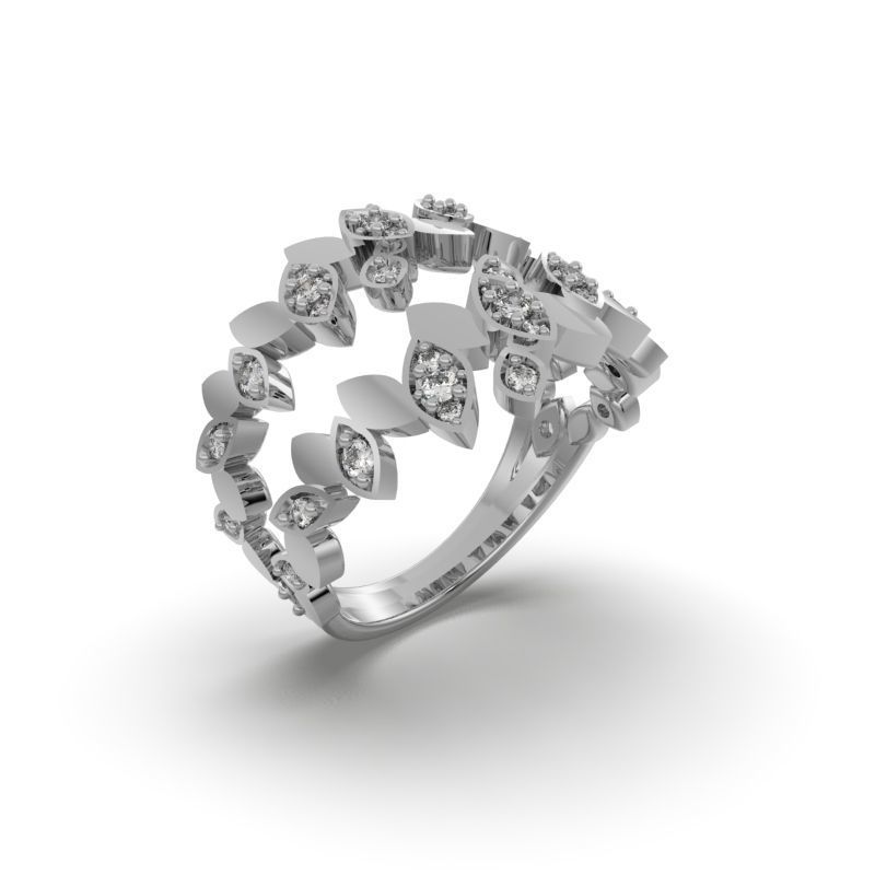 PACK OF 50 3D ENGAGEMENT RINGS 3D print model_85