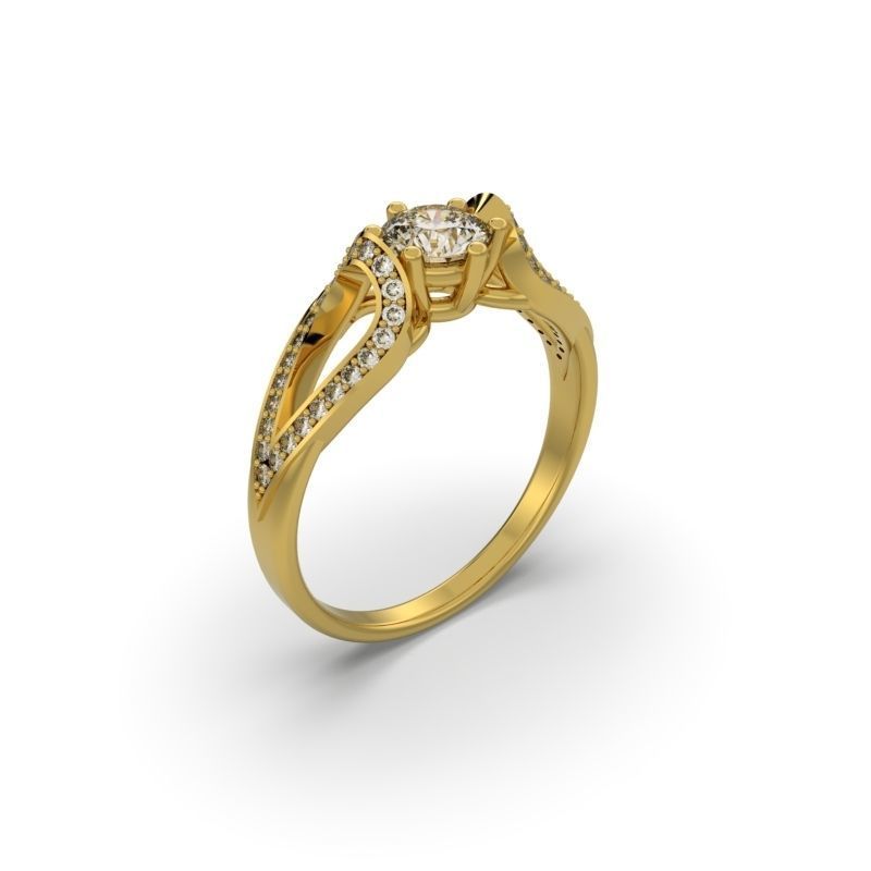 PACK OF 50 3D ENGAGEMENT RINGS 3D print model_40