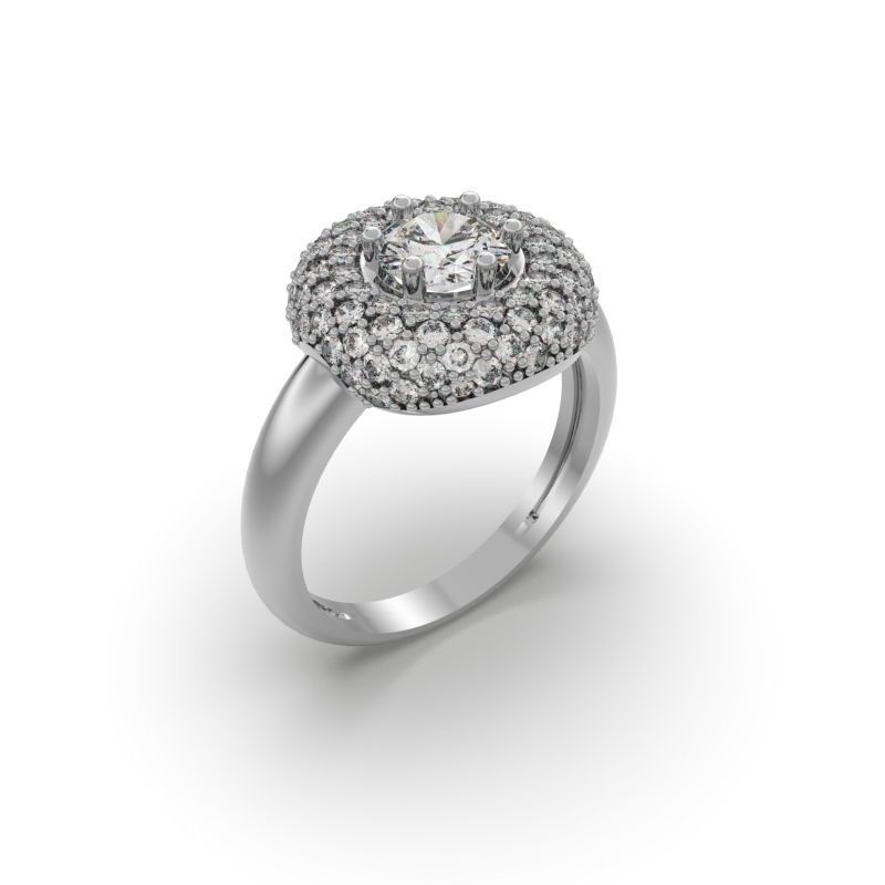 PACK OF 50 3D ENGAGEMENT RINGS 3D print model_4