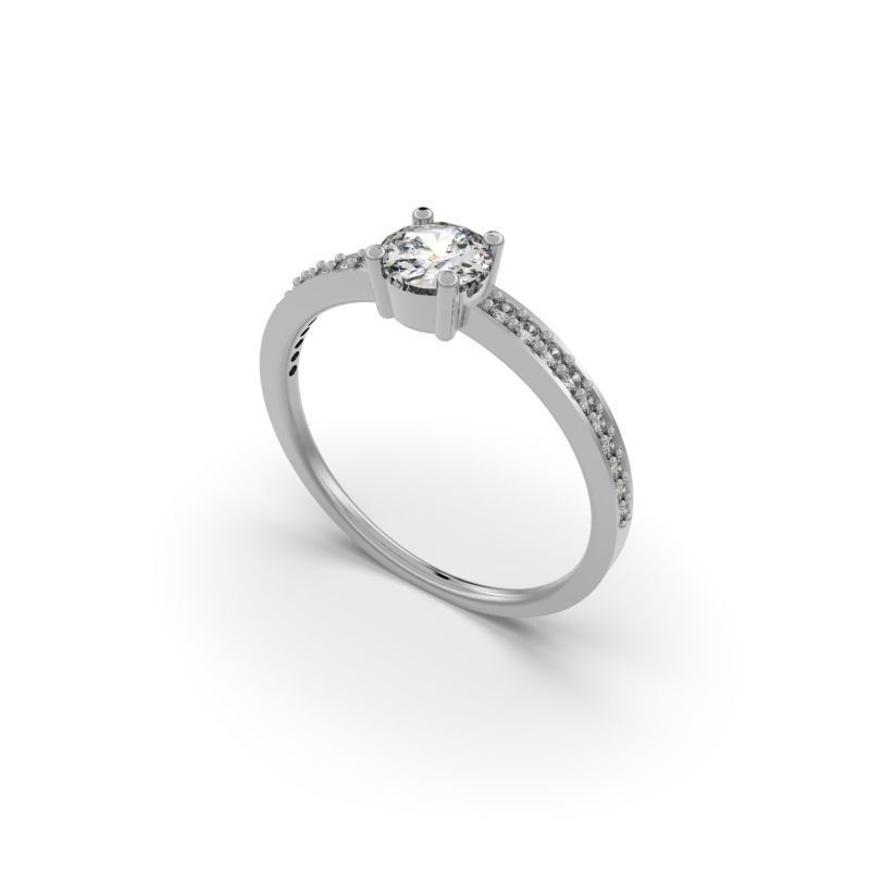 PACK OF 50 3D ENGAGEMENT RINGS 3D print model_19