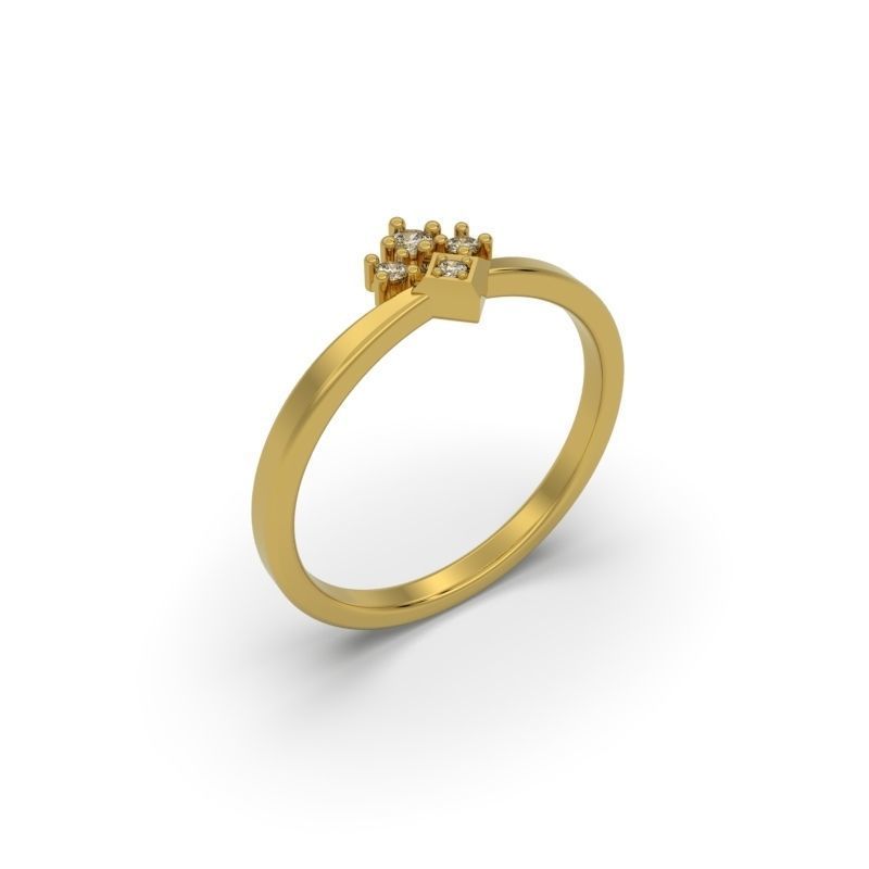 PACK OF 50 3D ENGAGEMENT RINGS 3D print model_62