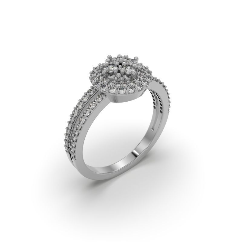 PACK OF 50 3D ENGAGEMENT RINGS 3D print model_52