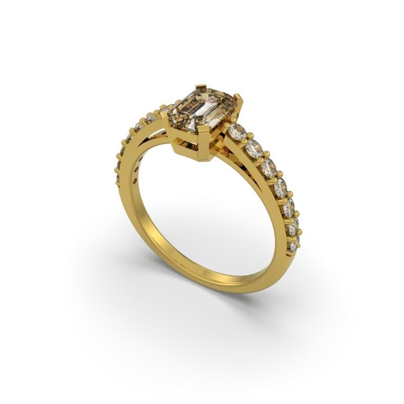 PACK OF 50 3D ENGAGEMENT RINGS 3D print model_33