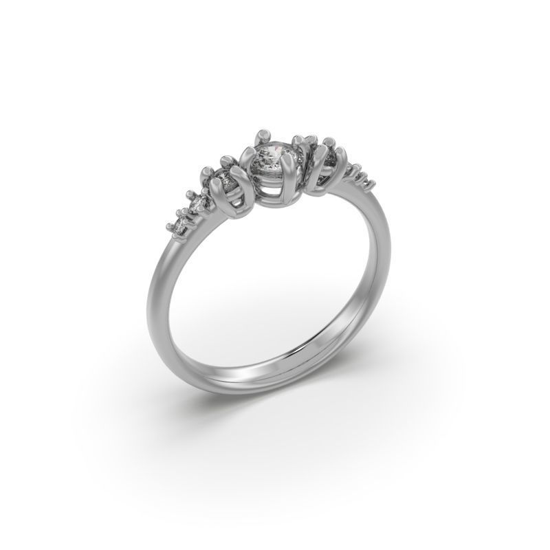PACK OF 50 3D ENGAGEMENT RINGS 3D print model_39