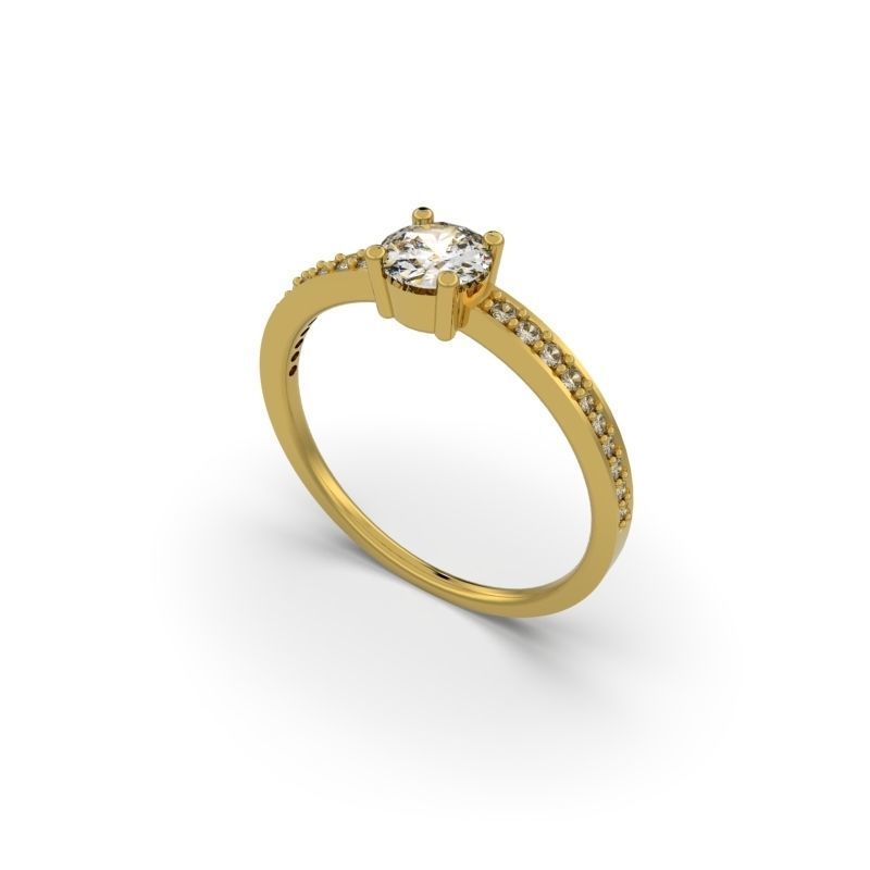 PACK OF 50 3D ENGAGEMENT RINGS 3D print model_18