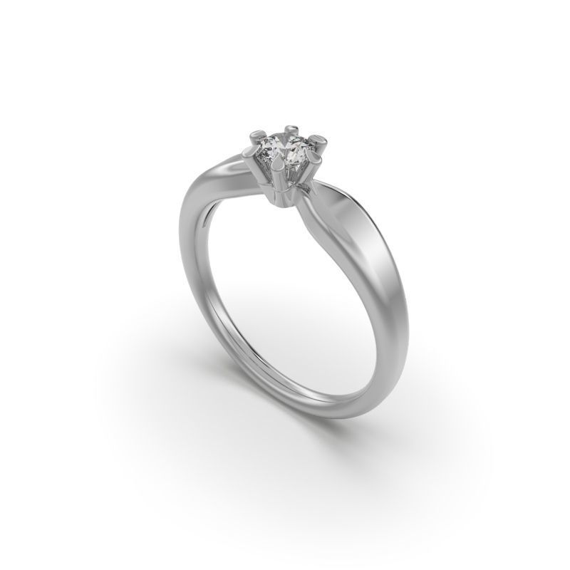 PACK OF 50 3D ENGAGEMENT RINGS 3D print model_45