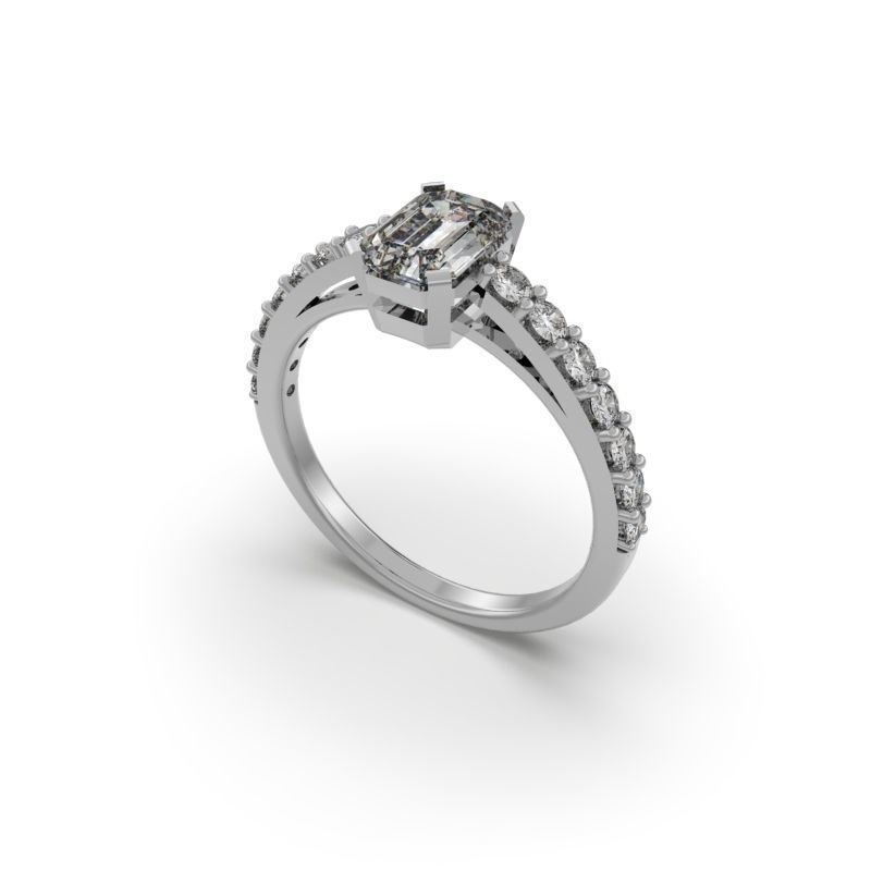 PACK OF 50 3D ENGAGEMENT RINGS 3D print model_34