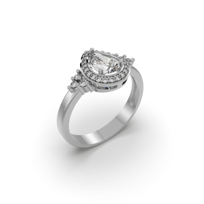 PACK OF 50 3D ENGAGEMENT RINGS 3D print model_6