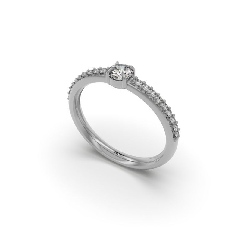 PACK OF 50 3D ENGAGEMENT RINGS 3D print model_56