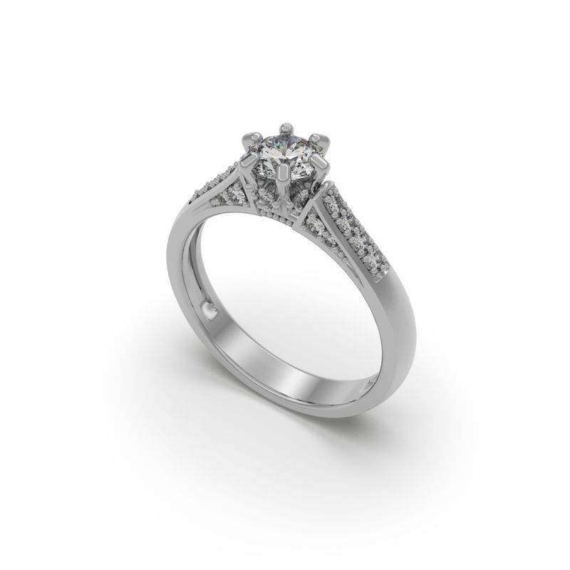 PACK OF 50 3D ENGAGEMENT RINGS 3D print model_61