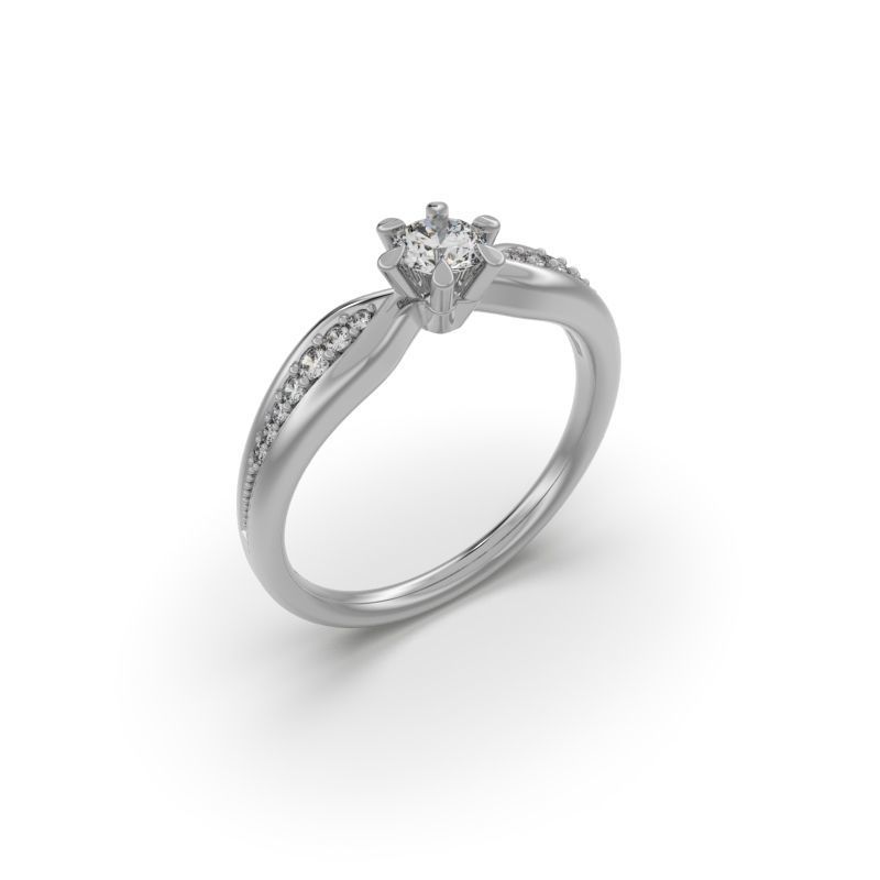 PACK OF 50 3D ENGAGEMENT RINGS 3D print model_43