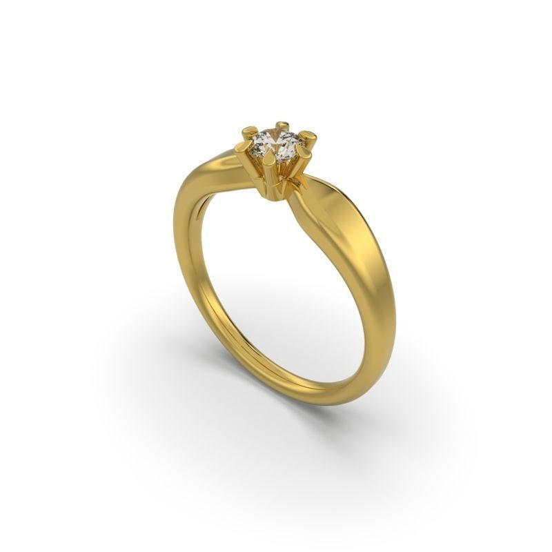PACK OF 50 3D ENGAGEMENT RINGS 3D print model_44