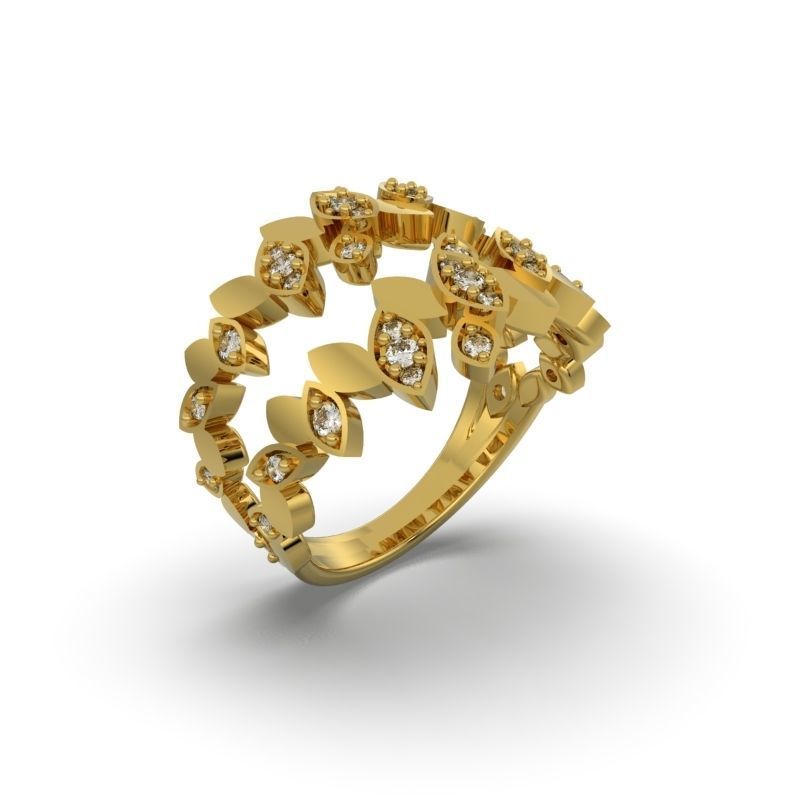 PACK OF 50 3D ENGAGEMENT RINGS 3D print model_84