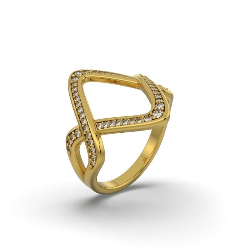 PACK OF 50 3D ENGAGEMENT RINGS 3D print model_99