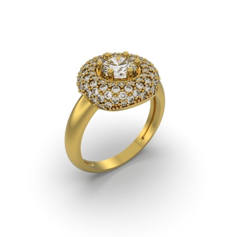 PACK OF 50 3D ENGAGEMENT RINGS 3D print model_101